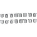 Lug Nuts Flat Chrome 12 mm x 1.25" 16 Pack by Itp