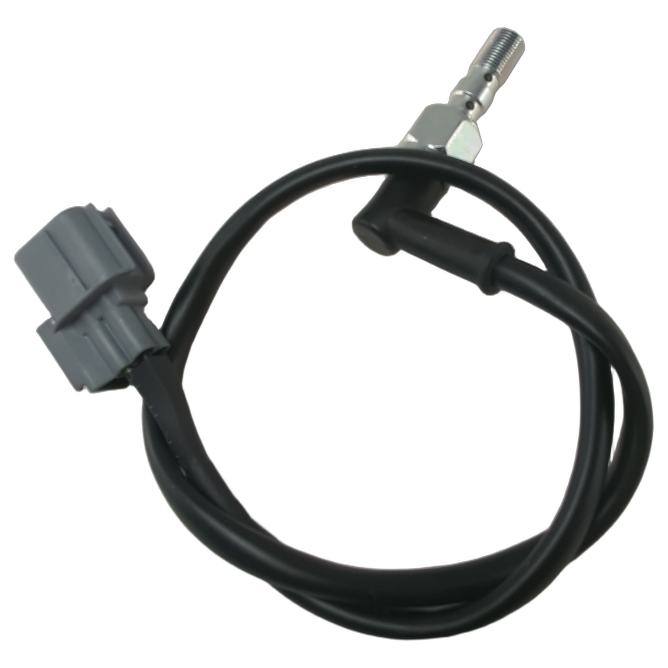 Black brake switch cable with gray connector and silver metal sensor tip for offroad vehicles.
