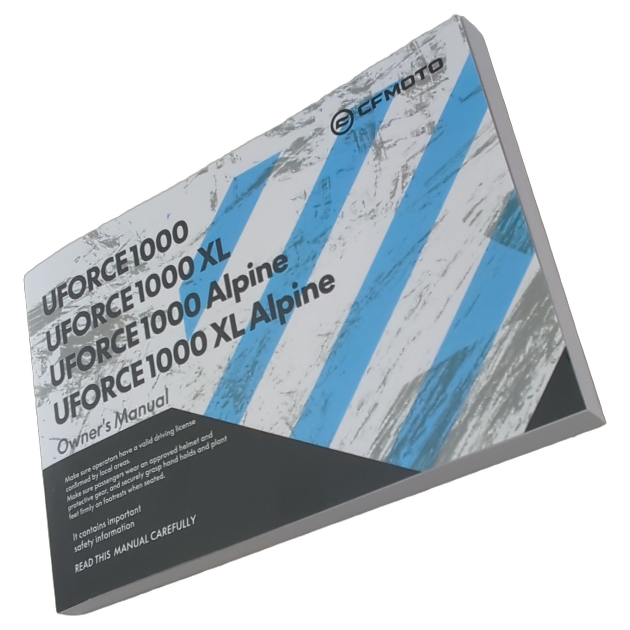 Owner's Manual for UFORCE by CFMOTO