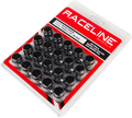 ATV / UTV Black 12Mmx1.50 Lock Style Lug Nuts (20 Pack) by Raceline