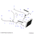 ENGINE: COOLING SYSTEM HOSES - 2021 POLARIS SPORTSMAN TOURING 570 PREMIUM