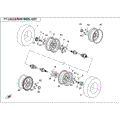 REAR WHEEL - 2015 CFMOTO CFORCE 500 HO