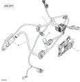 ENGINE HARNESS AND ELECTRONIC MODULE - 450 EFI - 2017 CAN AM OUTLANDER L 450 EFI PRO