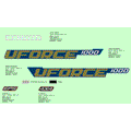DECAL KIT MIDNIGHT BLUE - 2023 CFMOTO UFORCE 1000