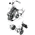 ROTAX - MAGNETO AND ELECTRIC STARTER - 2026 CAN AM DEFENDER MAX HD7 DPS - DARK WILDLAND CAMO - 62" WIDTH - (2)