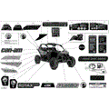 BODY - DECALS - 2022 CAN AM MAVERICK TURBO DS