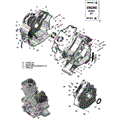 CRANKCASE - 1010R - 2019 CAN AM MAVERICK SPORT 1000R X RC