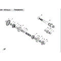 TRANSMISSION 1 - 2016 CFMOTO CFORCE 400