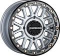 ATV / UTV Podium Beadlock Wheel 15X6 4/137 5+1 (+40Mm) Stealth Grey by Raceline