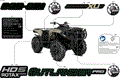 BODY - FEATURE DECALS - 2026 CAN AM OUTLANDER PRO HD5 4X4 XU - NORTHERN LICHEN