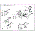 MIDDLE PLASTIC - 2022 CFMOTO ZFORCE 950 Sport