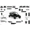 BODY - DECALS - RS - 2021 CAN AM MAVERICK MAX TURBO R DS / RS