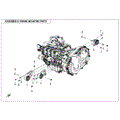 ENGINE MOUNTING PARTS - 2025 CFMOTO UFORCE U10XL PRO