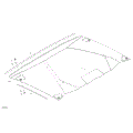 BODY - ROOF - 2023 CAN AM MAVERICK TURBO RR X RC