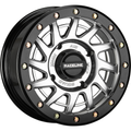 ATV / UTV Squad Beadlock Wheel 15X7 4/156 6+1(+38Mm) Hyper Silver by Raceline