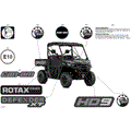 BODY - DECALS - 2024 CAN AM DEFENDER HD9 XT - ASPHALT GREY - 62" WIDTH CALI