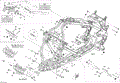 FRAME SYSTEM 1 - 2015 CAN AM DS 450 EFI