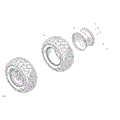 DRIVE - REAR WHEELS - 2022 CAN AM DEFENDER MAX HD9