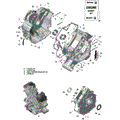 ROTAX - CRANKCASE - 2022 CAN AM MAVERICK TRAIL DPS