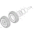 DRIVE - REAR WHEELS - 2024 CAN AM MAVERICK MAX TURBO RR X RC 72 INCH - HYBRID WHITE PEARL - 72" WIDTH CALI