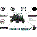 BODY - DECALS - 2023 CAN AM DEFENDER HD7 DPS