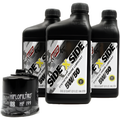 SXS Oil Change Kit 5W50 / W Oil Filter, Polaris RZR by Klotz