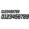 #6 Black 6 Race Series 3/Pack By D'Cor