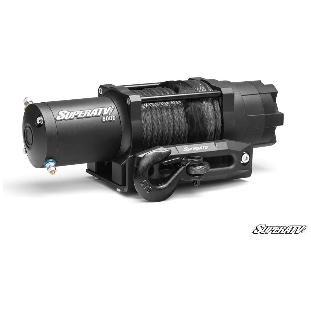 6000 Lb. UTV/ATV Winch (With Wireless Remote & Synthetic Rope) by SuperATV WN-6000 WN-6000 SuperATV