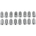 Lug Nuts 60° Tapered Chrome 10 mm x 1.5" 16 Pack by Itp