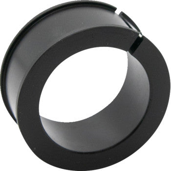 The Accessory Mount Sleeve 1.5 Tube by Sdi is a black, cylindrical plastic ring with a gap and notch, designed for modular mounting or use in multipurpose clamping systems.