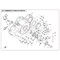 LEFT CRANKCASE COVER ASSY. - 2018 CFMOTO ZFORCE 800 Trail