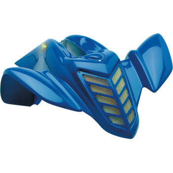 The Front Fender Dark Blue by Maier features a high-density polyethylene build and sleek aerodynamic design, offering long-lasting durability and performance.
