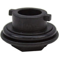 Black rubber grommet with two tabs and stepped circular base for offroad vehicle fitting.