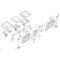 BODY - SEAT - REAR SECTION - 2025 CAN AM DEFENDER MAX HD7 DPS - WILDLAND CAMO - 62" WIDTH