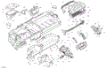 CAB INTERIOR - DASHBOARD - 2026 CAN AM DEFENDER MAX HD9 XT - DARK WILDLAND CAMO - 62" WIDTH