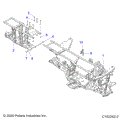 CHASSIS: FRAME - 2022 POLARIS SPORTSMAN 570 6X6