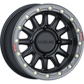ATV / UTV Alpha Wheel 4/137 Black / Gunmetal 15X7 (+10Mm) by Raceline
