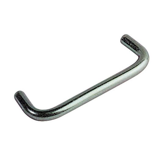 The Clutch Sheave Clamp for Polaris Rzr by SLP is a metal U-shaped handle with rounded edges and a shiny finish, photographed on white background, perfect for adjusting clutch weights in Rapid Response Clutch systems.