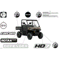 BODY - DECALS - 2024 CAN AM DEFENDER HD7 DPS - WILDLAND CAMO - 62" WIDTH CALI