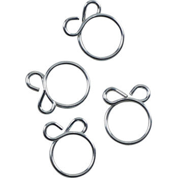 Wire Clamp Refill Kit Silver 4 Pack by All Balls