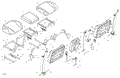 BODY - SEAT - FRONT SECTION - 2023 CAN AM DEFENDER MAX HD10 LTD CAB