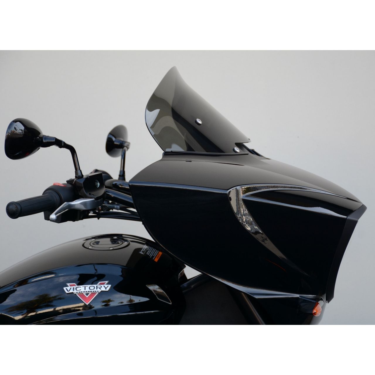 Victory Cross Country Flip Windshield | Windvest - Witchdoctors