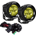 Light Cannon CG2 3 3 4" Multi LED Selective Yellow Lens by Vision X