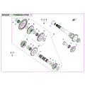 TRANSMISSION SYSTEM (1) - 2021 CFMOTO ZFORCE 800 EX