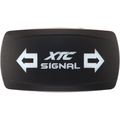 Dash Switch Rocker Face Turn Signal Horizontal By XTC Power