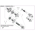 TRANSMISSION SYSTEM (1) - 2022 CFMOTO UFORCE 800