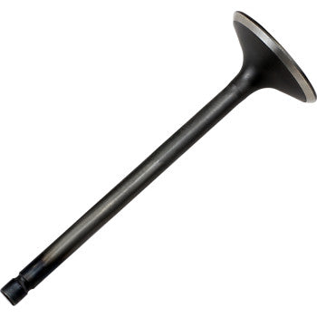 The Yamaha Exhaust Valve by Wiseco is a metal engine valve with a long cylindrical stem and flat, round head, designed for internal combustion engines and often features CNI coatings to reduce wear.