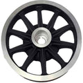 66 Tooth Cush Drive Pulley Black by Polaris 1333429-521 Cush Drive Belt Pulley