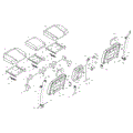 BODY - BACK SEAT - BASE -DPS - XT - 2021 CAN AM DEFENDER MAX HD8 BASE / DPS / XT