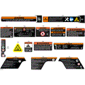 BODY - WARNING DECALS - 2026 CAN AM DEFENDER PRO HD10 DPS - COMPASS GREEN - 64" WIDTH - (2)